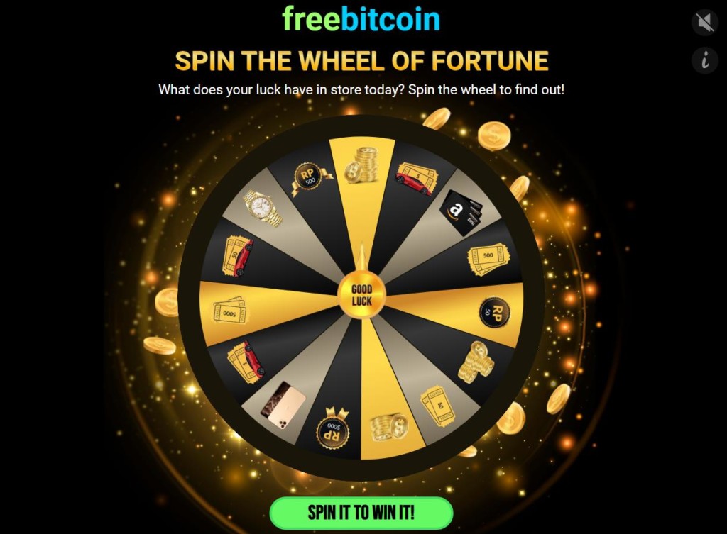 Wheel of Fortune freebitcoin