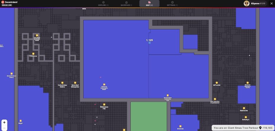 Земля в Decentraland